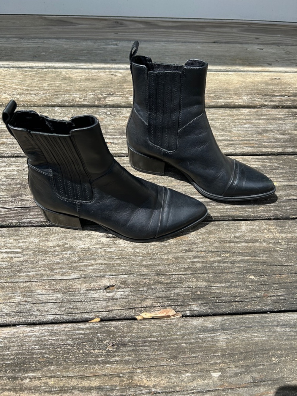 Vagabond Maria Pointed Toe Chelsea Ankle Boots Black 37/7 - Picture 6 of 13